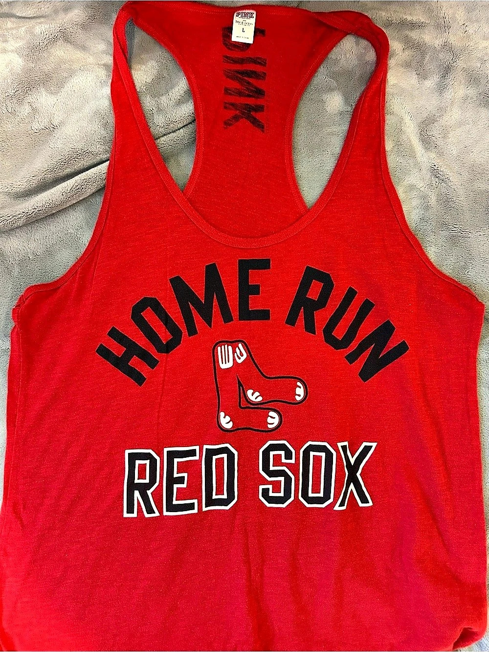 PINK Boston Red Sox Tank Top and Shorts Set